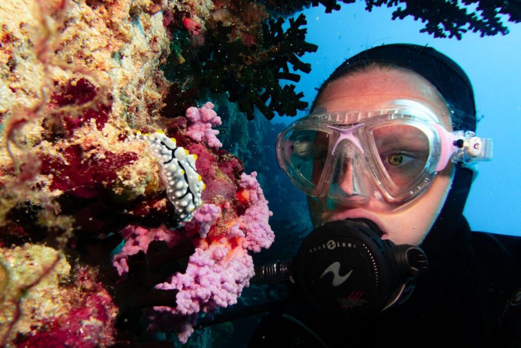 Parc Marin Blue Bay — fond de verre & snorkeling — ambiance